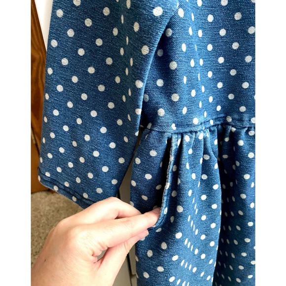 Gap Kids Polka Dot Dress with Pockets - Picture 3 of 9